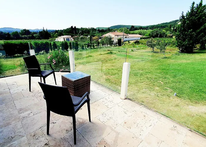 Chambre Cosy Avec Terrasse Sur La Colline Boisee, Parking Prive, Jardin, Calme, Climatisation, 10 Mn Pont Du Gard Num7